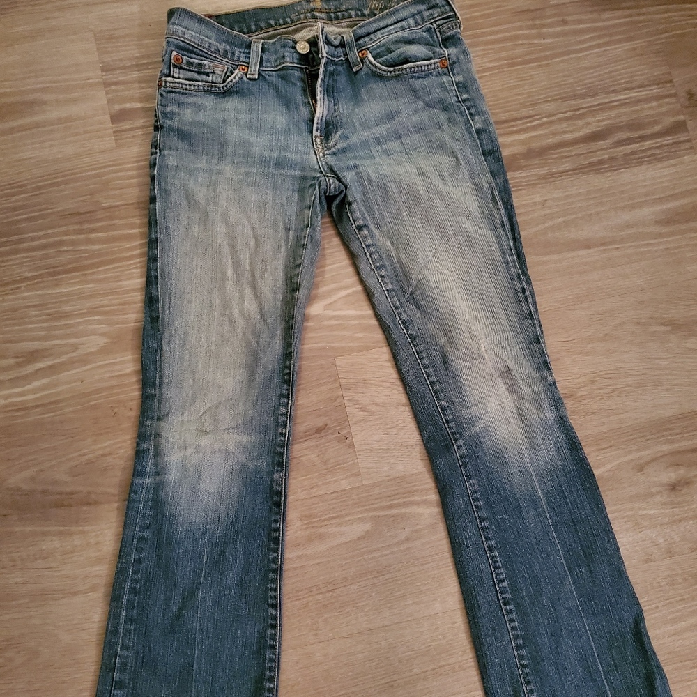 7 For All Mankind Flip Flop Jeans Size 27